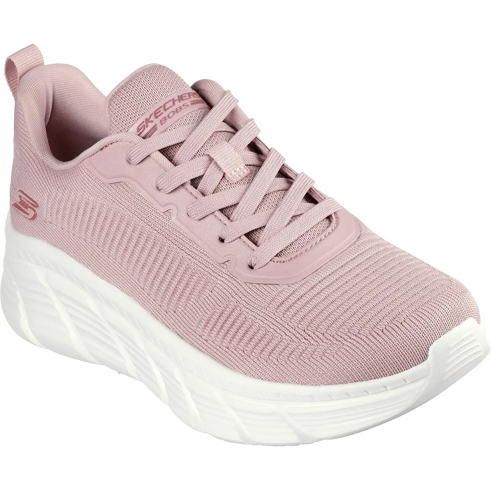 Skechers 117385 Bobs B Flex Hi Flying Womens Lace Up Trainer