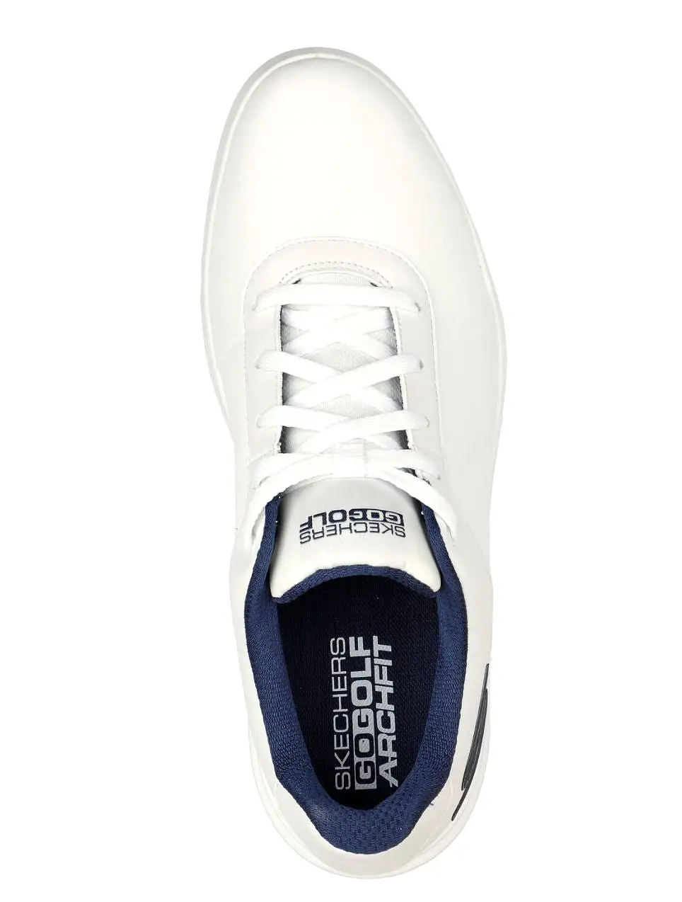 Skechers Go Golf Drive 5 Men's Golf Shoes White/Navy 214037