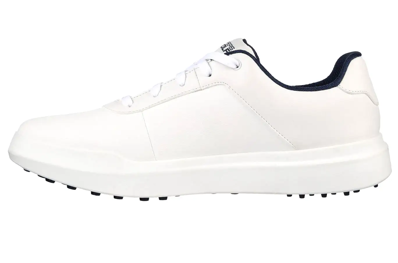 Skechers Go Golf Drive 5 Men's Golf Shoes White/Navy 214037