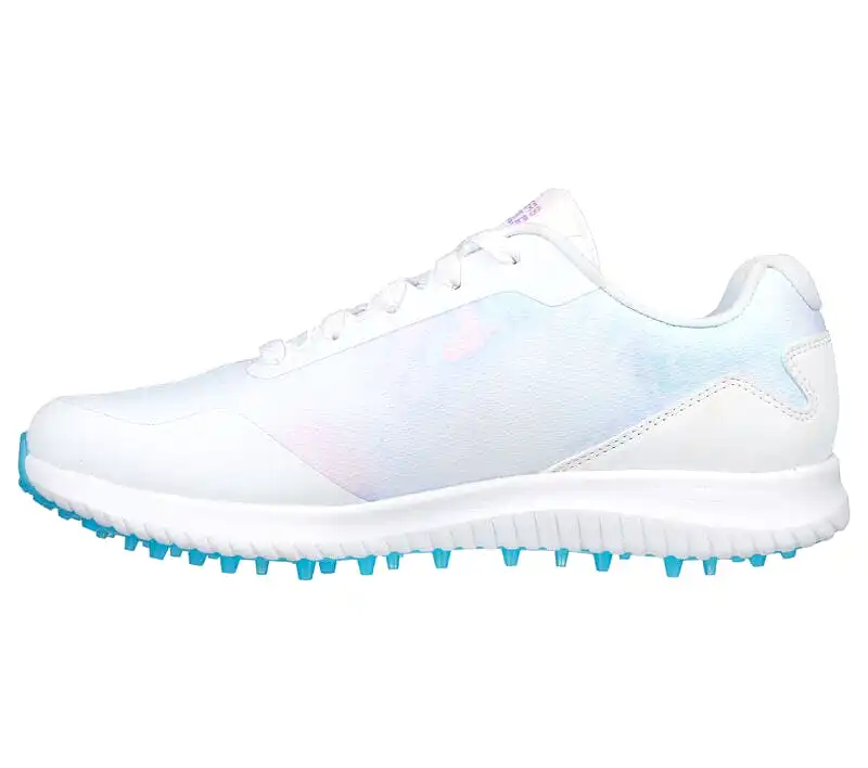 Skechers Go Golf Max 2 Splash 123068 White/Multi Womens Golf Shoes