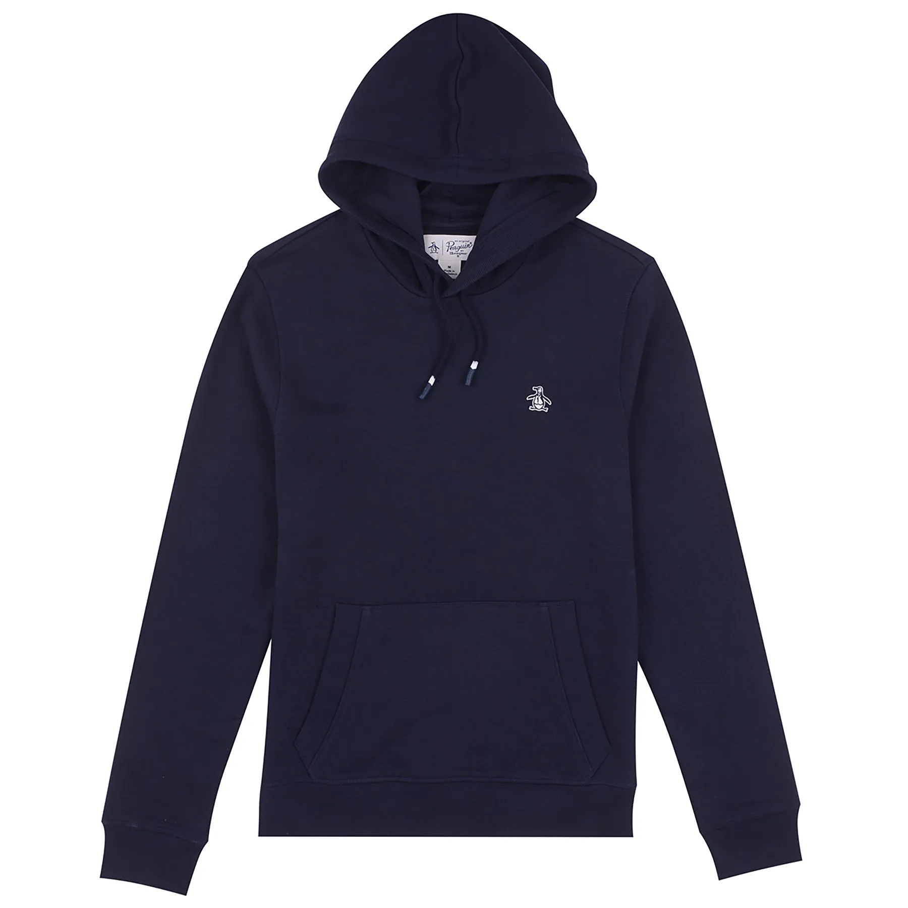 Sticker Pete Organic Cotton Fleece Pullover Hoodie In Dark Sapphire