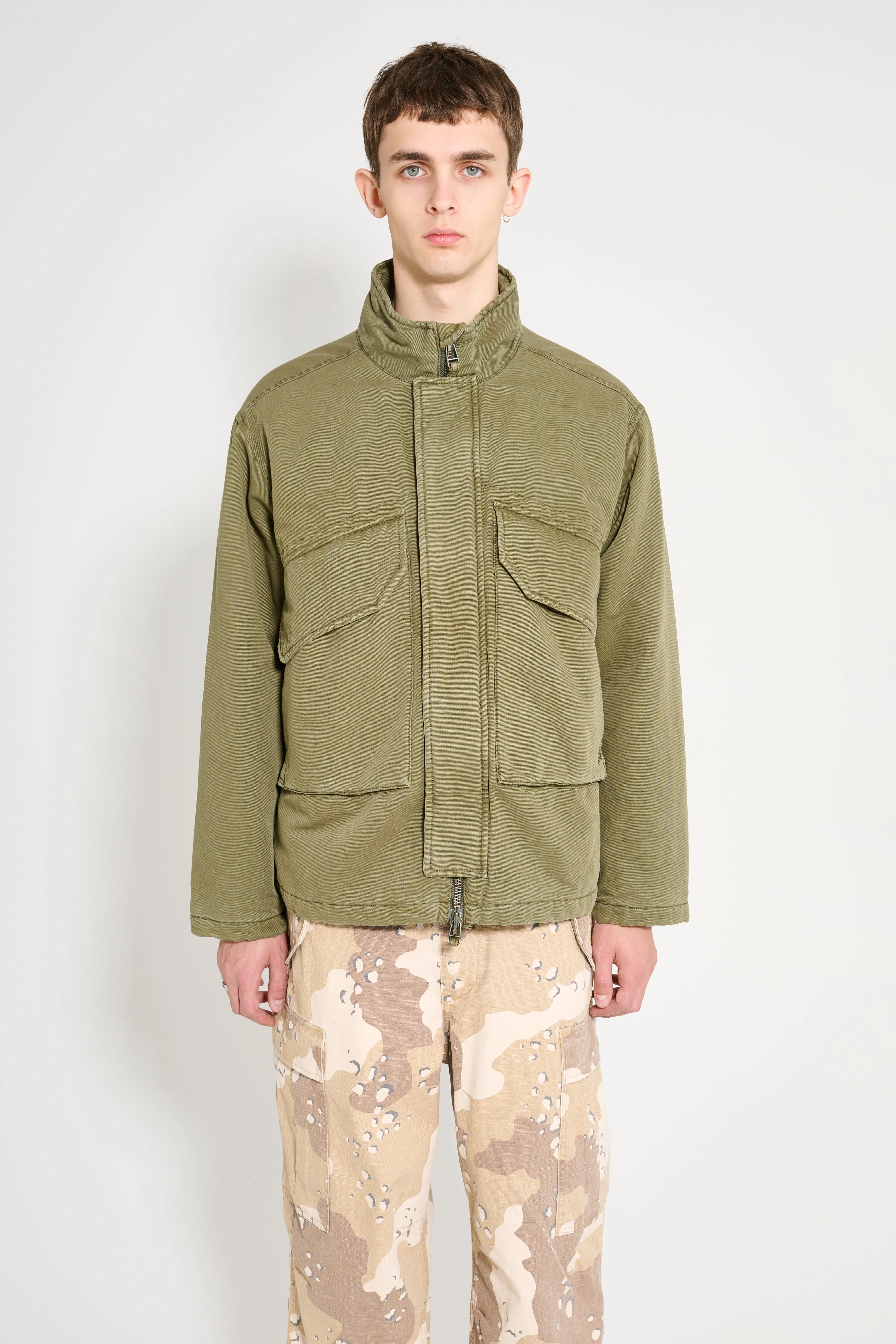 Stüssy Insulated Field Jacket Olive