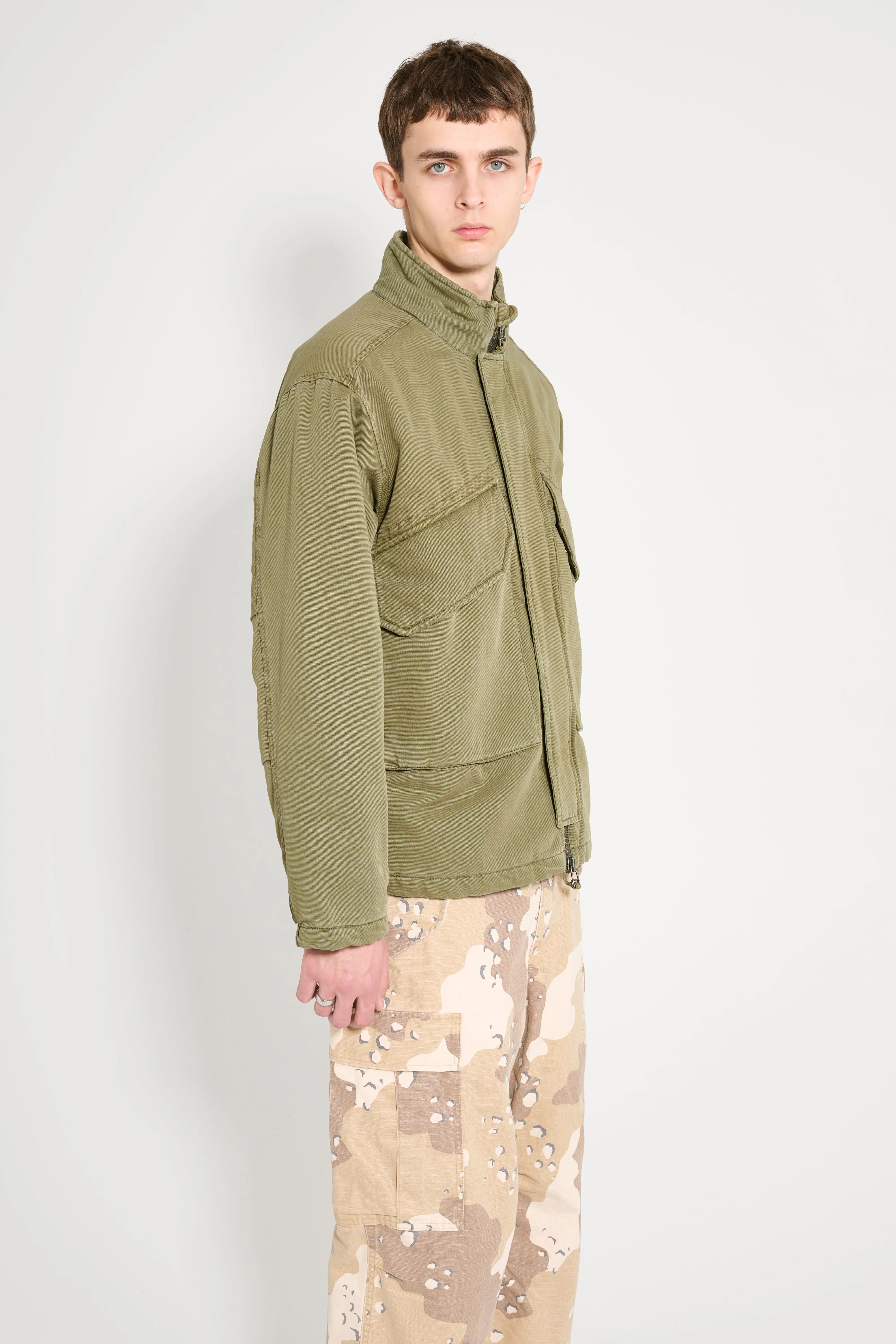 Stüssy Insulated Field Jacket Olive