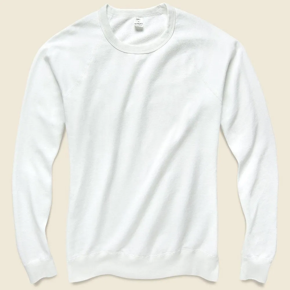 Supima Fleece Sweatshirt - White