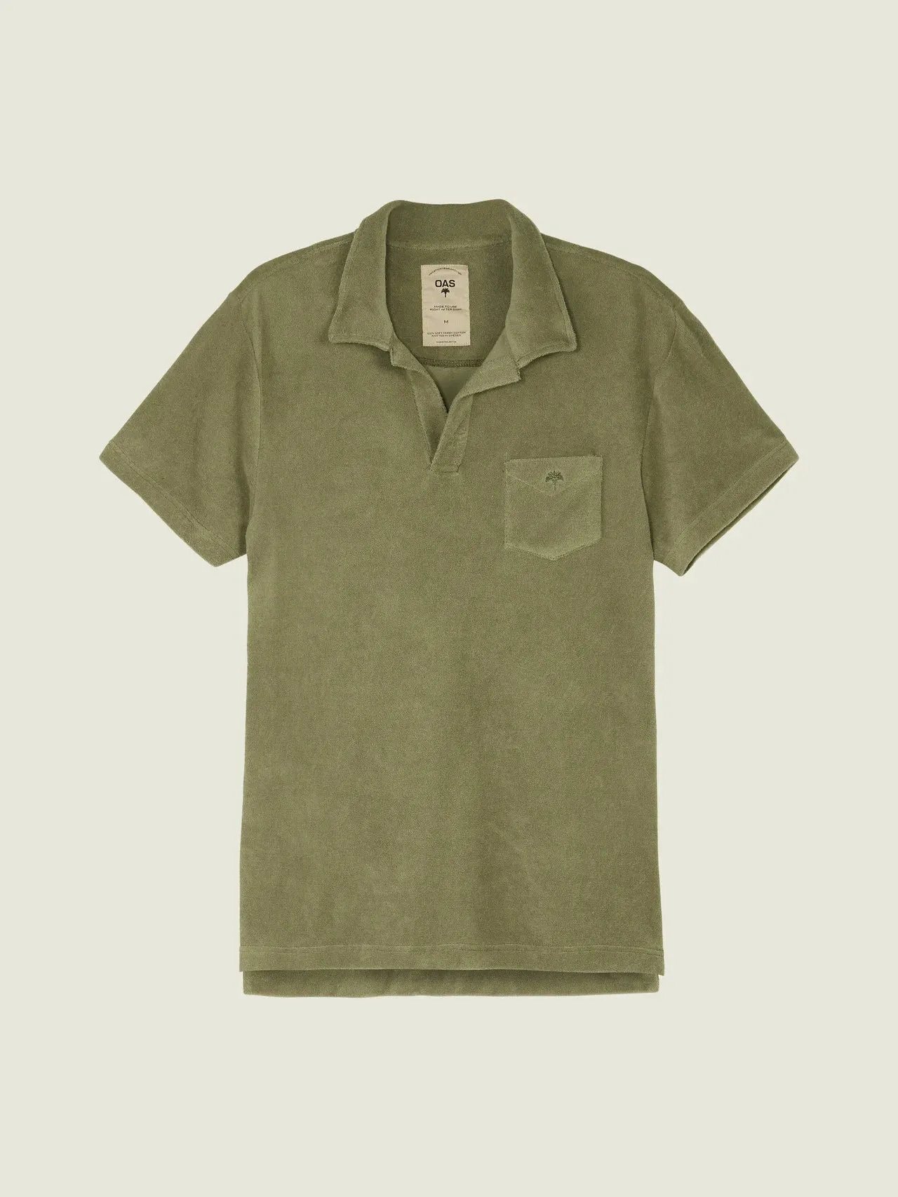 Terry Polo Shirt - Khaki