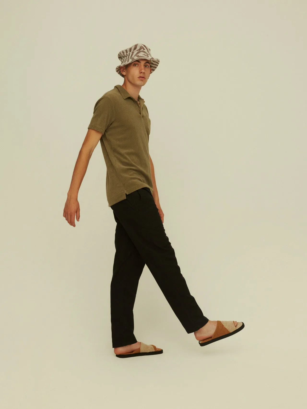 Terry Polo Shirt - Khaki