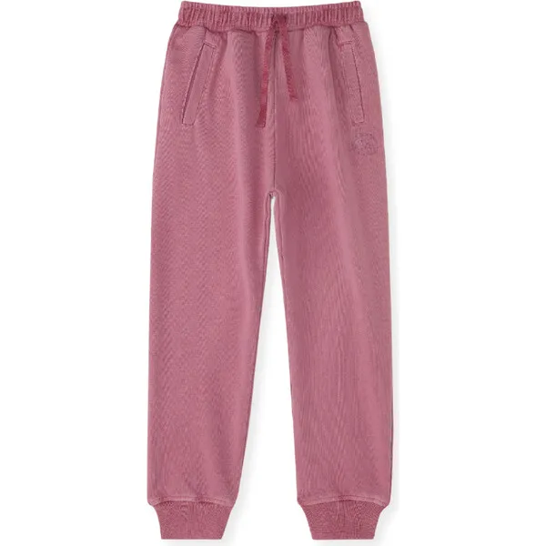 The Sunday Collective Natural Dye Everyday Elasticated Drawstring Jogger, Shellac