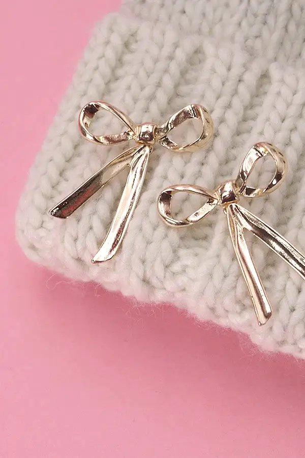 Tied with a Bow Earrings