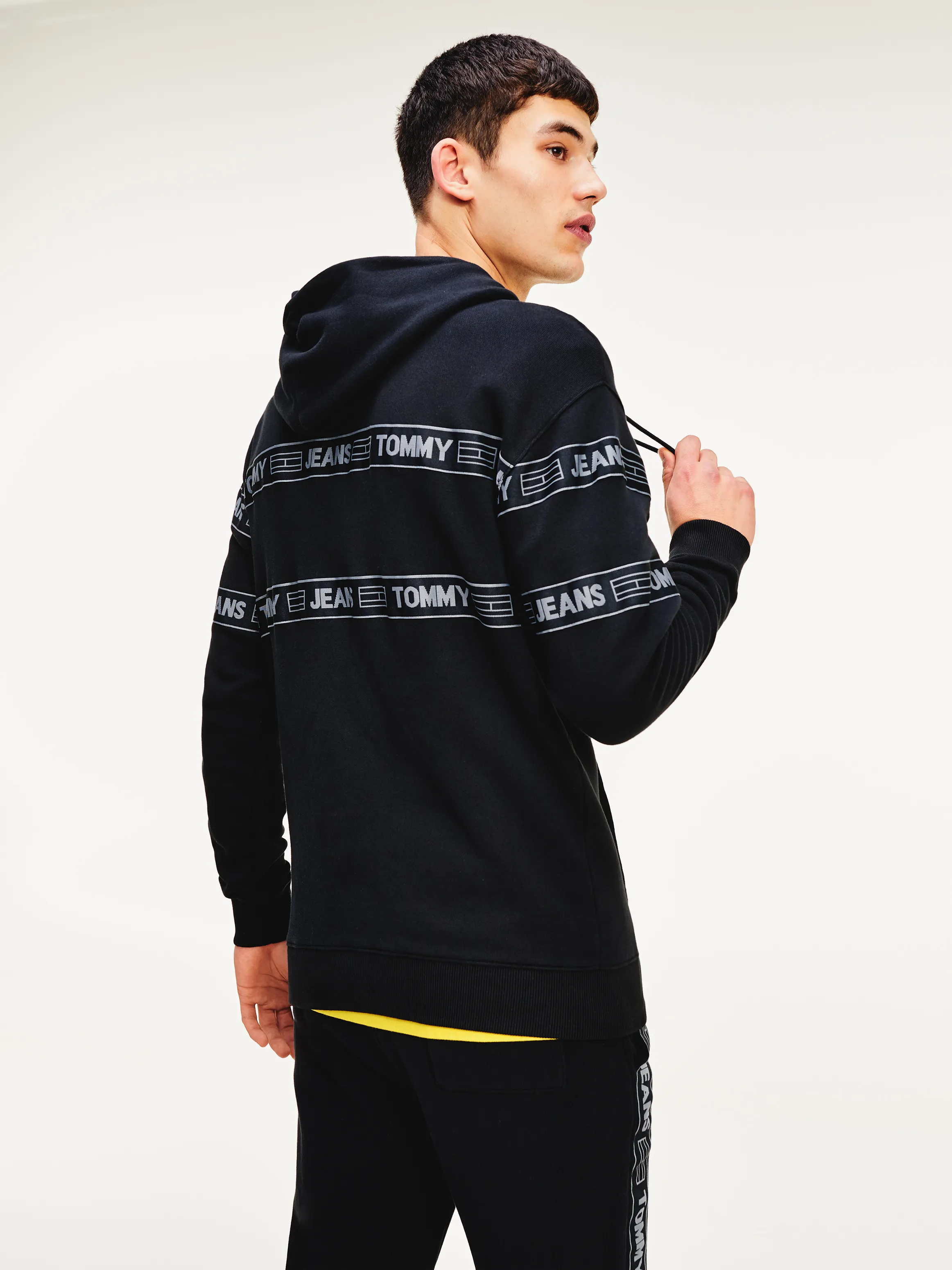 Tommy Jeans Tape Hoodie | Sweatshirts & Hoodies | Tommy Hilfiger