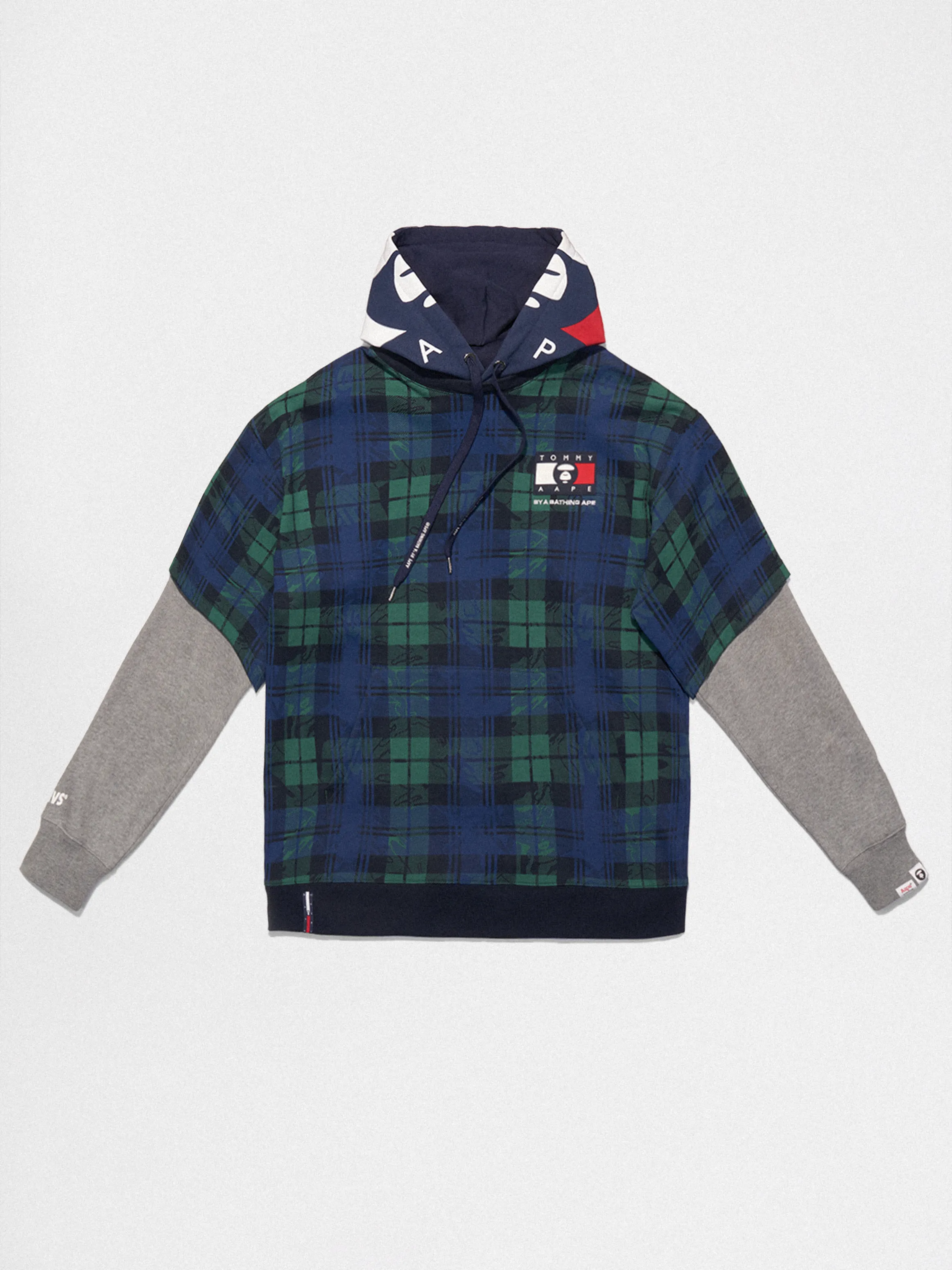 Tommy X AAPE Plaid Hoodie | Hoodies | Tommy Hilfiger