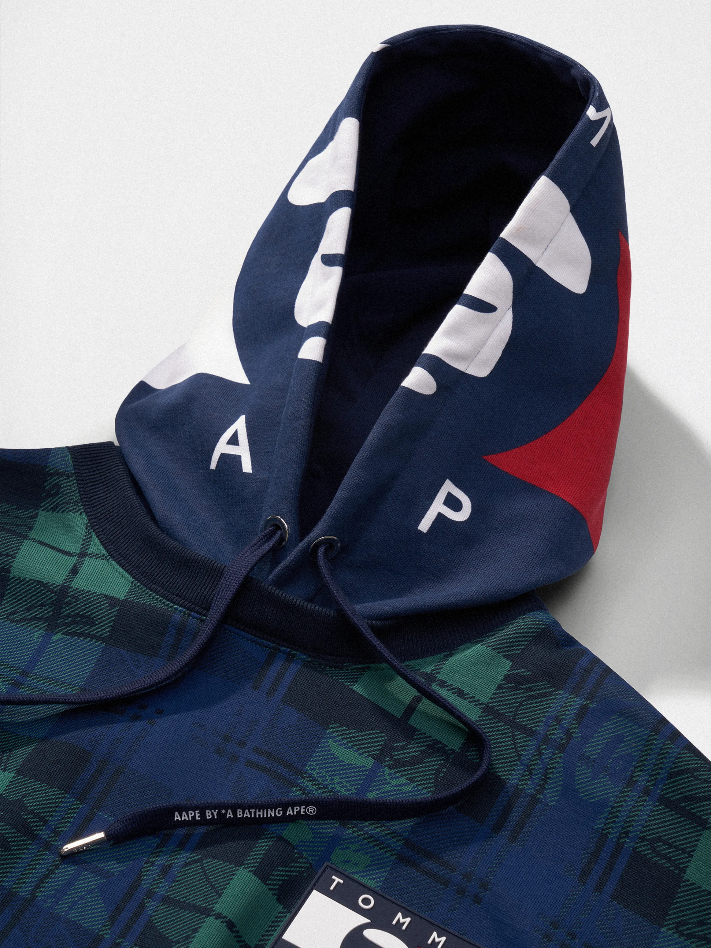 Tommy X AAPE Plaid Hoodie | Hoodies | Tommy Hilfiger