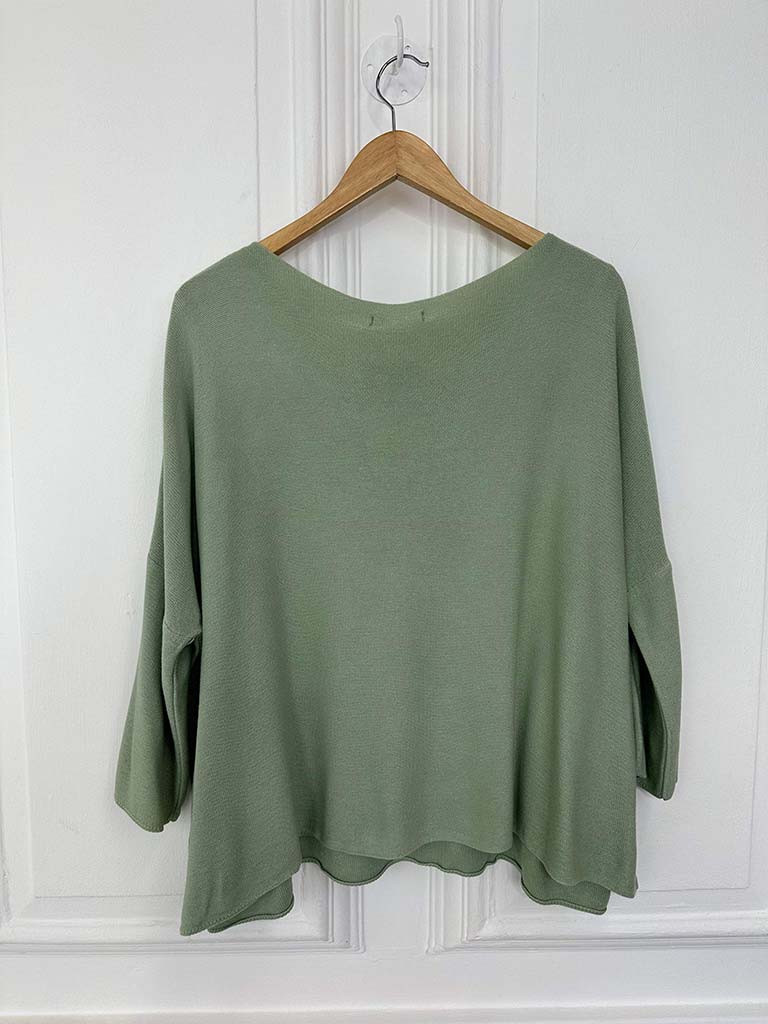 Two Pocket Knit - Sage