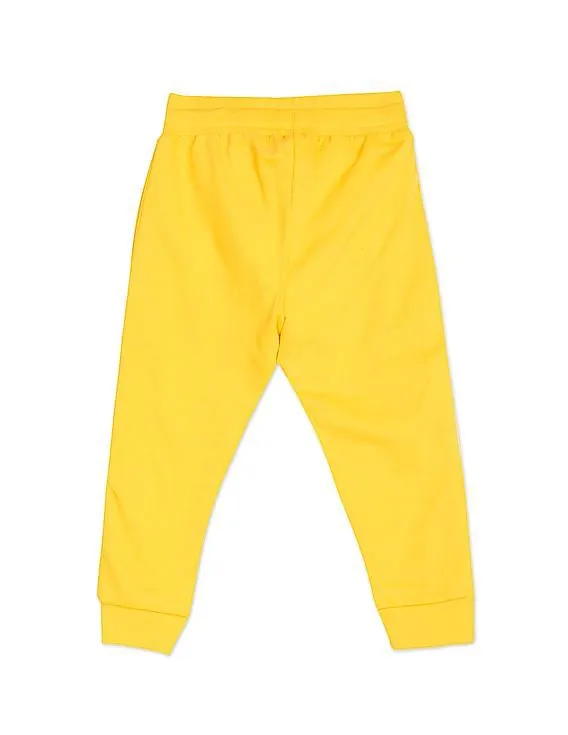 U.S. Polo Assn. Kids Drawstring Waist Solid Joggers