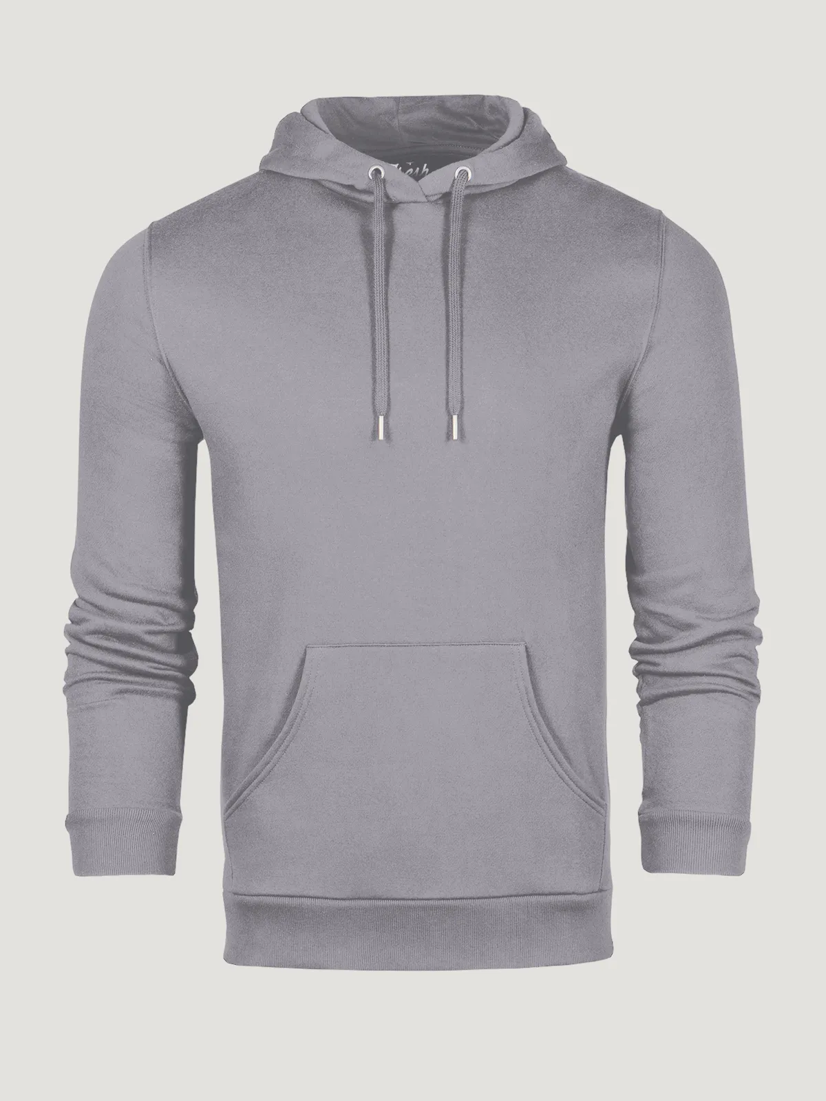 Vintage Grey Pullover Hoodie