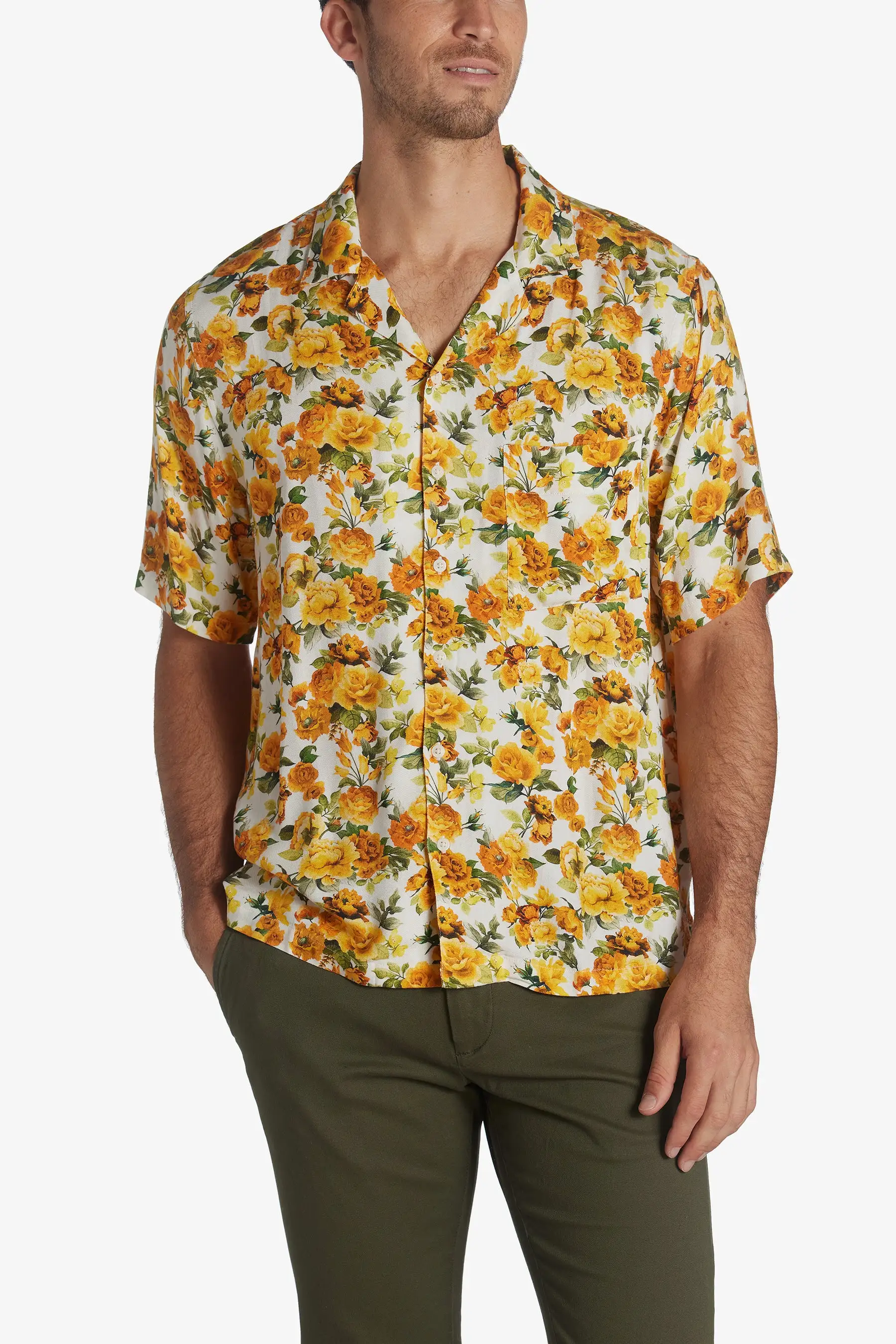 Viscose Camp Shirt