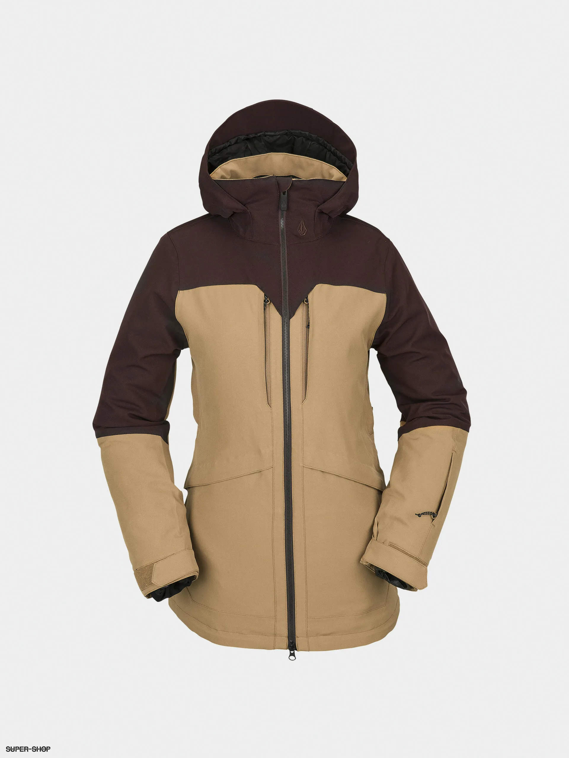 Volcom Shelter 3D Stretch Snowboard jacket Wmn (caramel)