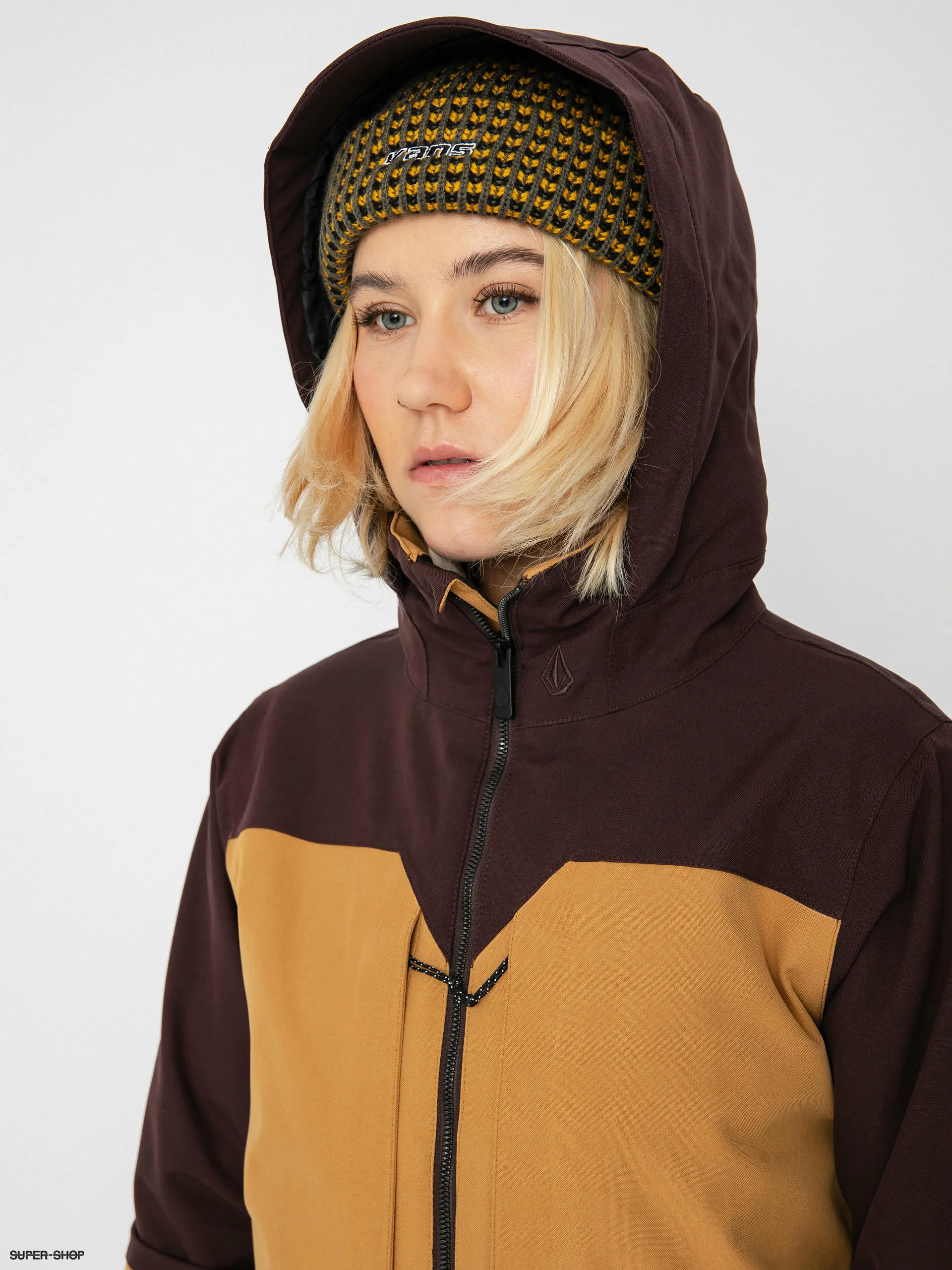 Volcom Shelter 3D Stretch Snowboard jacket Wmn (caramel)