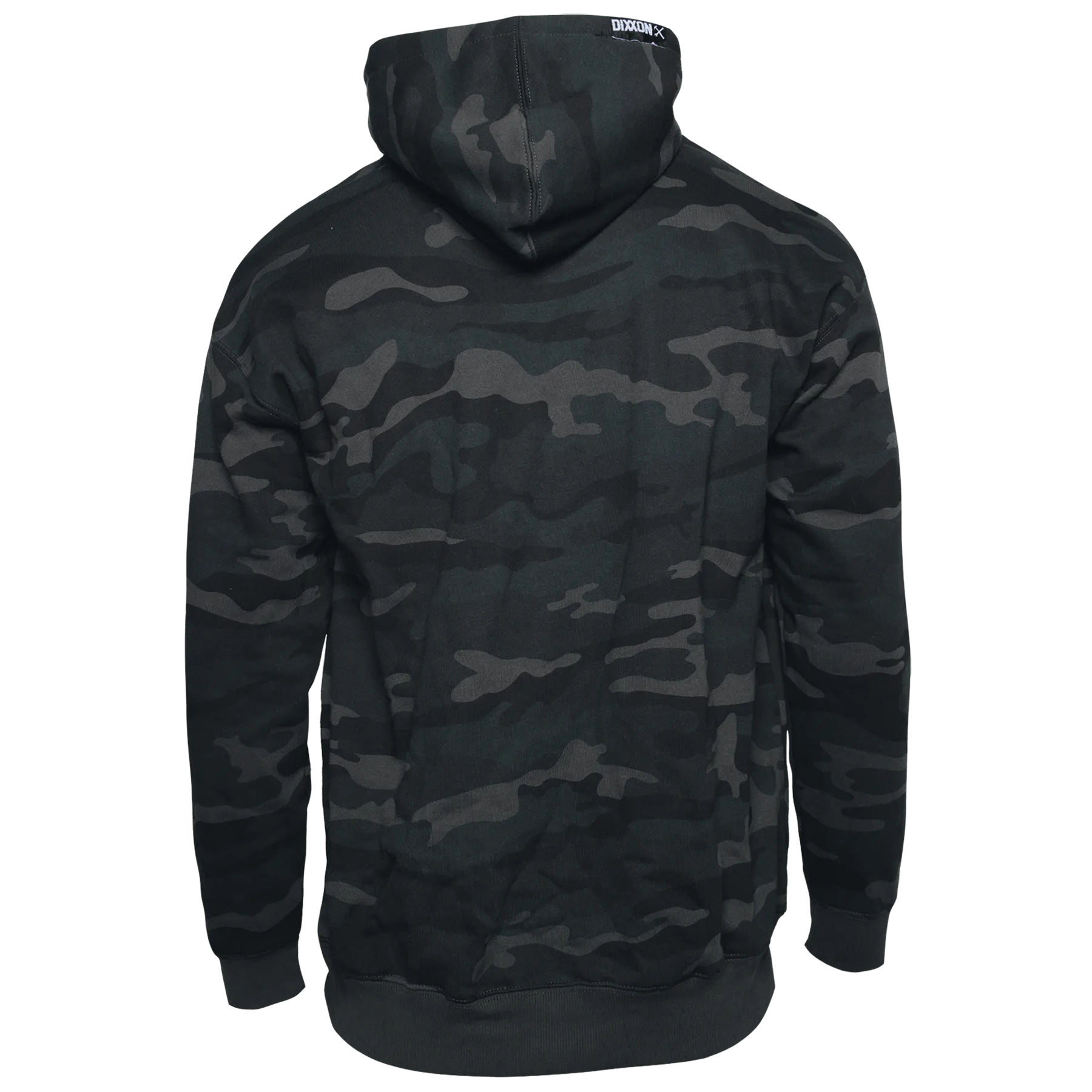 Working Class Hoodie - Black Camo