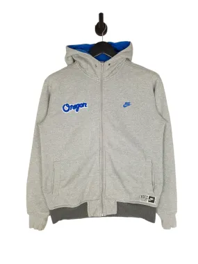 Y2K Nike Oregon Full Zip Hoodie - Size Medium