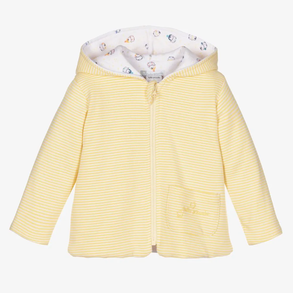 Yellow Cotton Pram Coat 