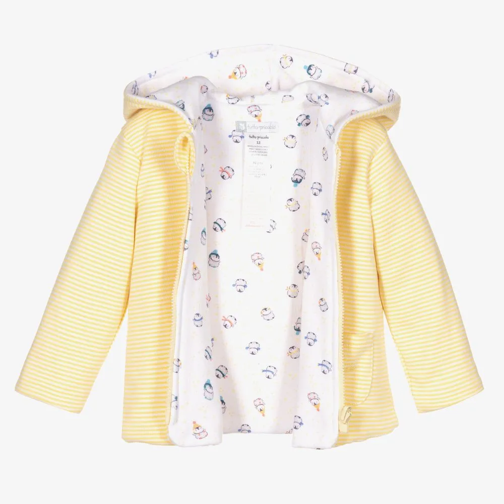 Yellow Cotton Pram Coat 