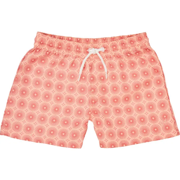 Young Days Baby Ozark Elastic Waist Drawstring Print Swim Shorts, Sol